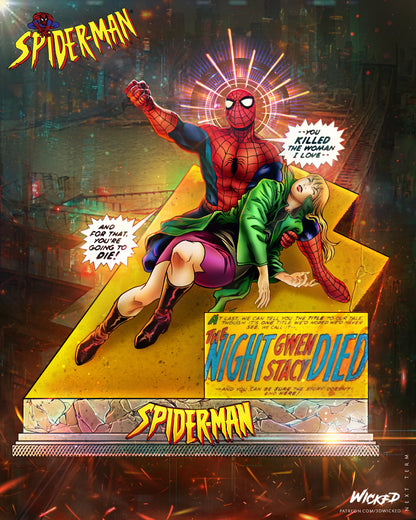 Spiderman & Gwen Stacy Diorama