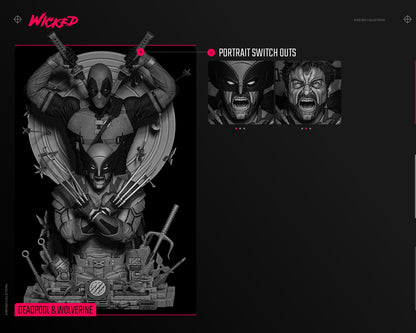 Deadpool & Wolverine 2024 Bust