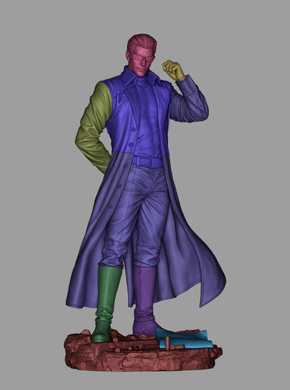 Albert Wesker Statue 3D-Printed Kit