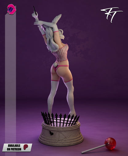 White Rabbit Statue