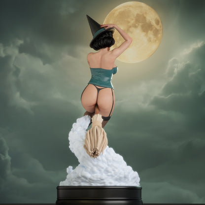 Witch Bombshell Statue 3D-Printed Kit