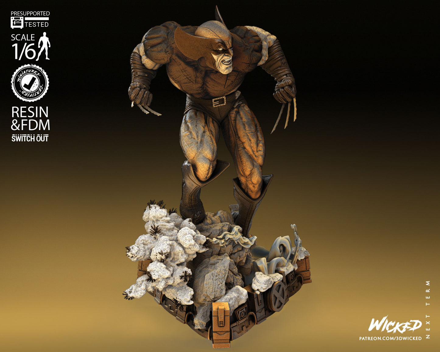 Wolverine (X-Men) Statue