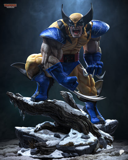 Wolverine Statue 3D-Printed Kit