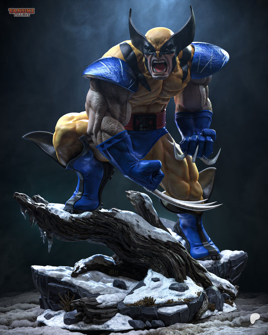 Wolverine Statue 3D-Printed Kit