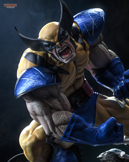 Wolverine Statue 3D-Printed Kit