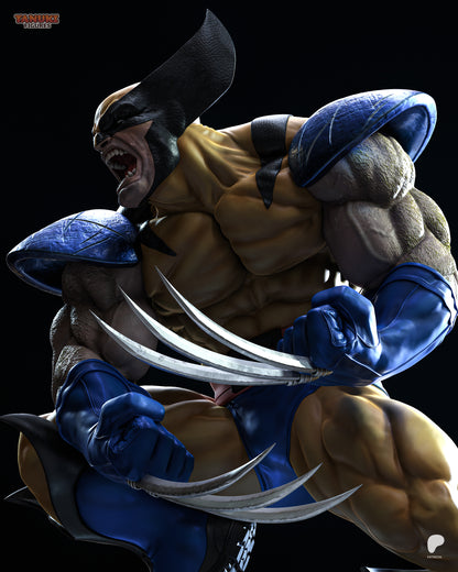 Wolverine Statue 3D-Printed Kit