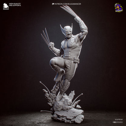 Wolverine Statue 3D-Printed Kit