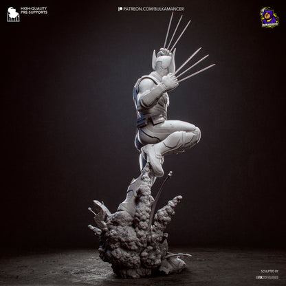 Wolverine Statue 3D-Printed Kit