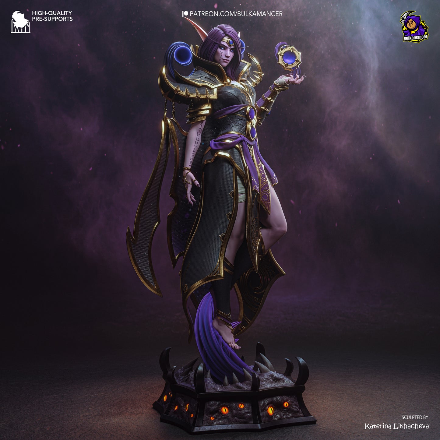 Xal'atath Statue 3D-Printed Kit