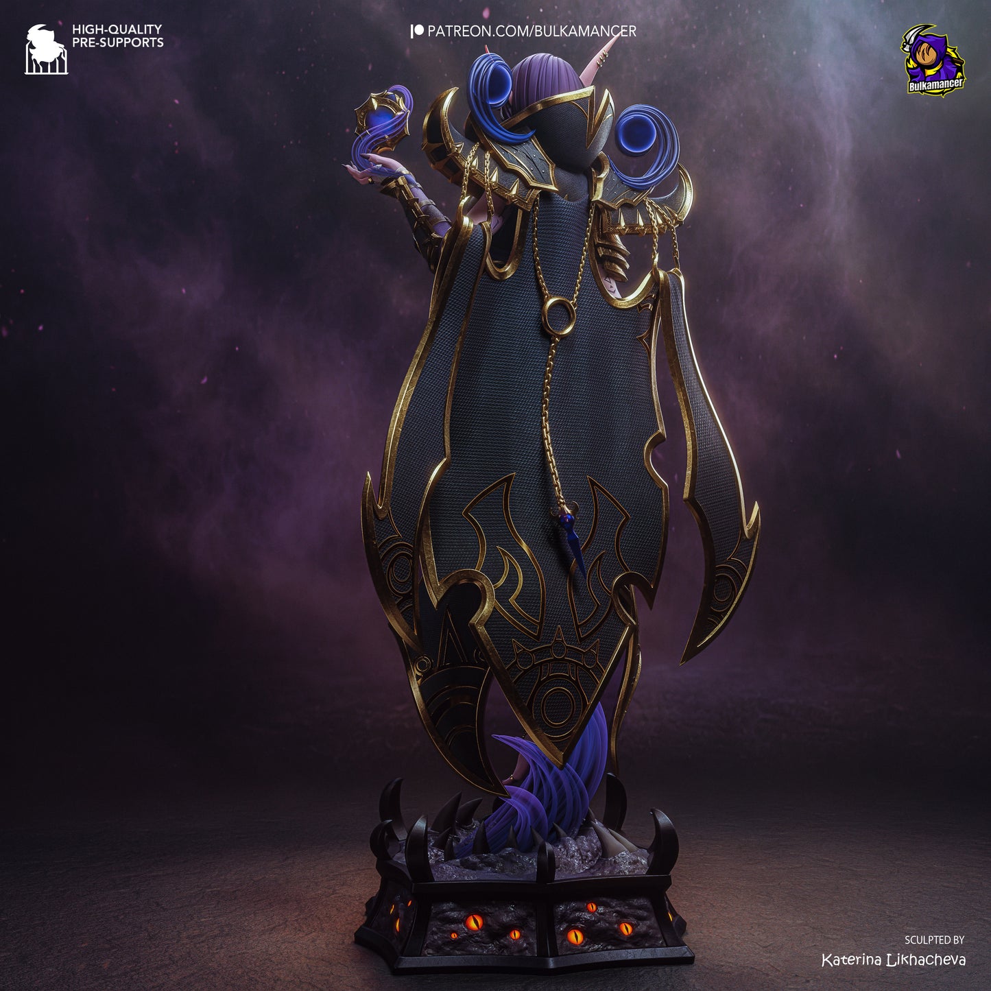 Xal'atath Statue 3D-Printed Kit