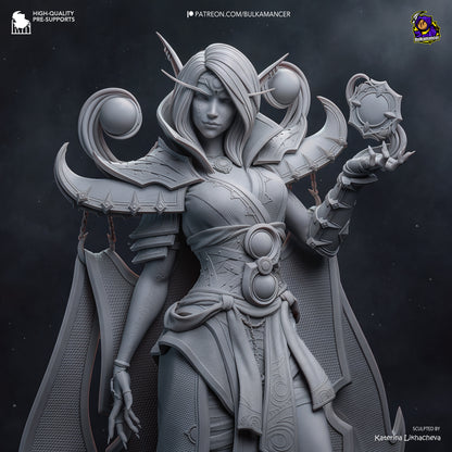 Xal'atath Statue 3D-Printed Kit