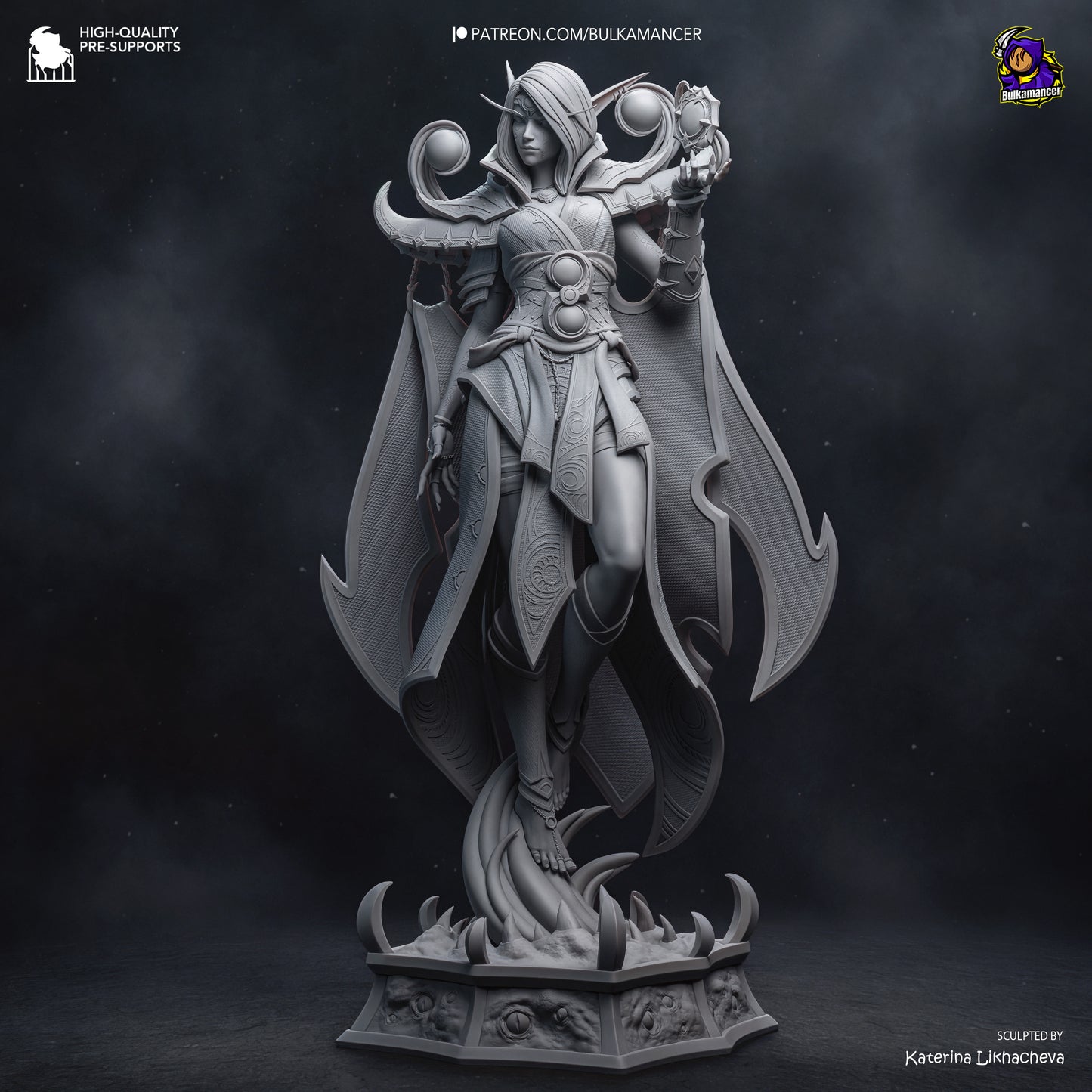 Xal'atath Statue 3D-Printed Kit