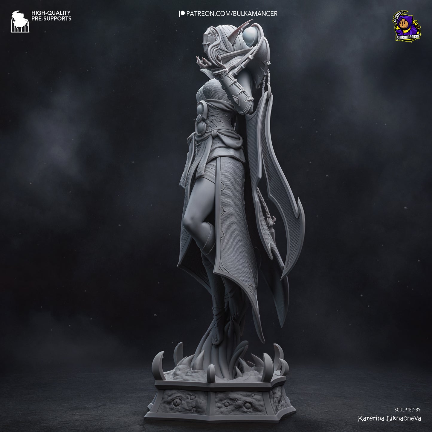 Xal'atath Statue 3D-Printed Kit