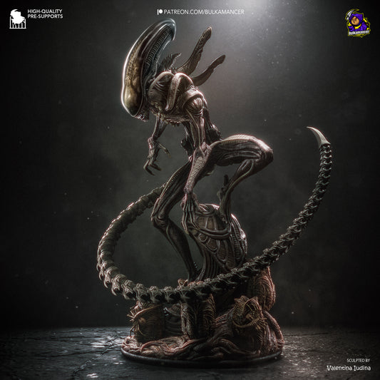 Xenomorph Statue 3D-Printed Kit
