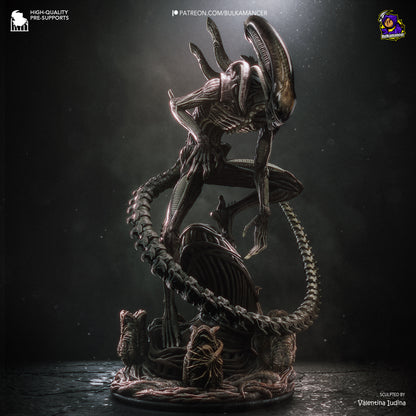 Xenomorph Statue 3D-Printed Kit