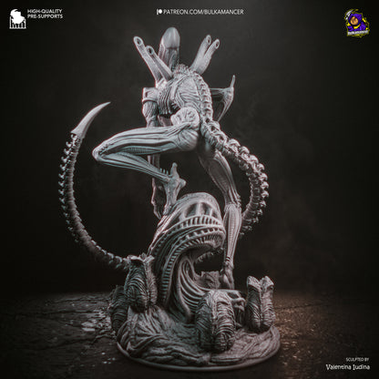 Xenomorph Statue 3D-Printed Kit
