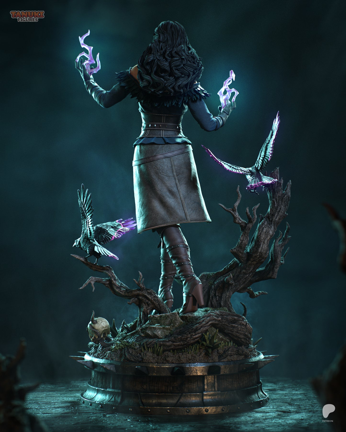 Yennefer Statue 3D-Printed Kit