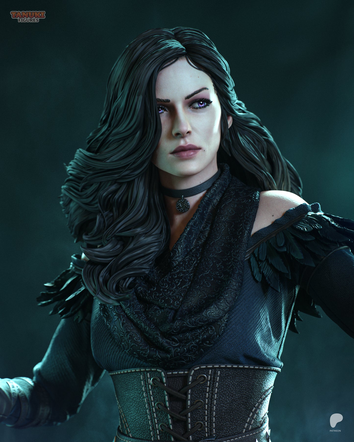 Yennefer Statue 3D-Printed Kit