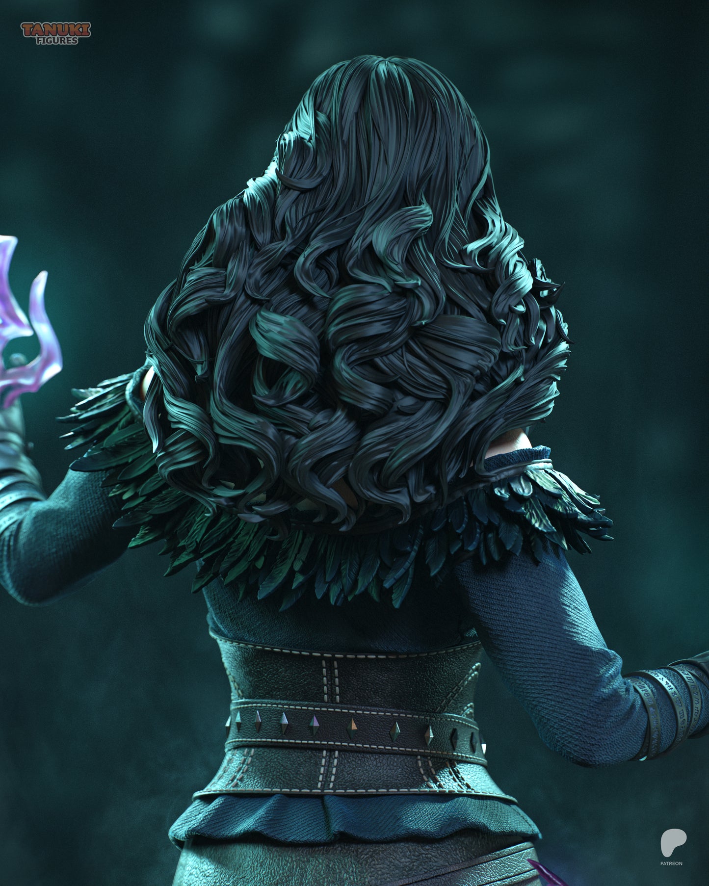 Yennefer Statue 3D-Printed Kit