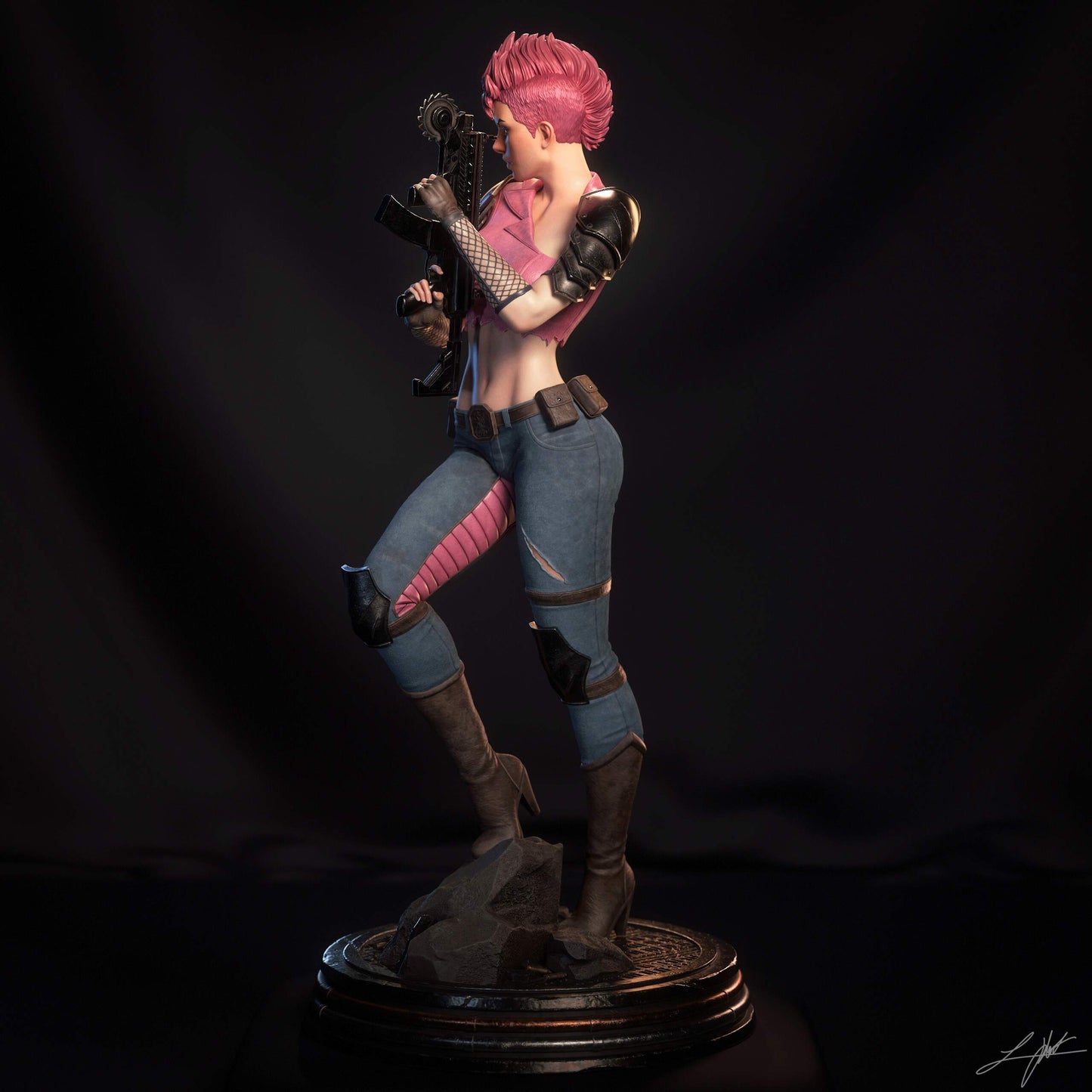 Zarana Statue 3D-Printed Kit