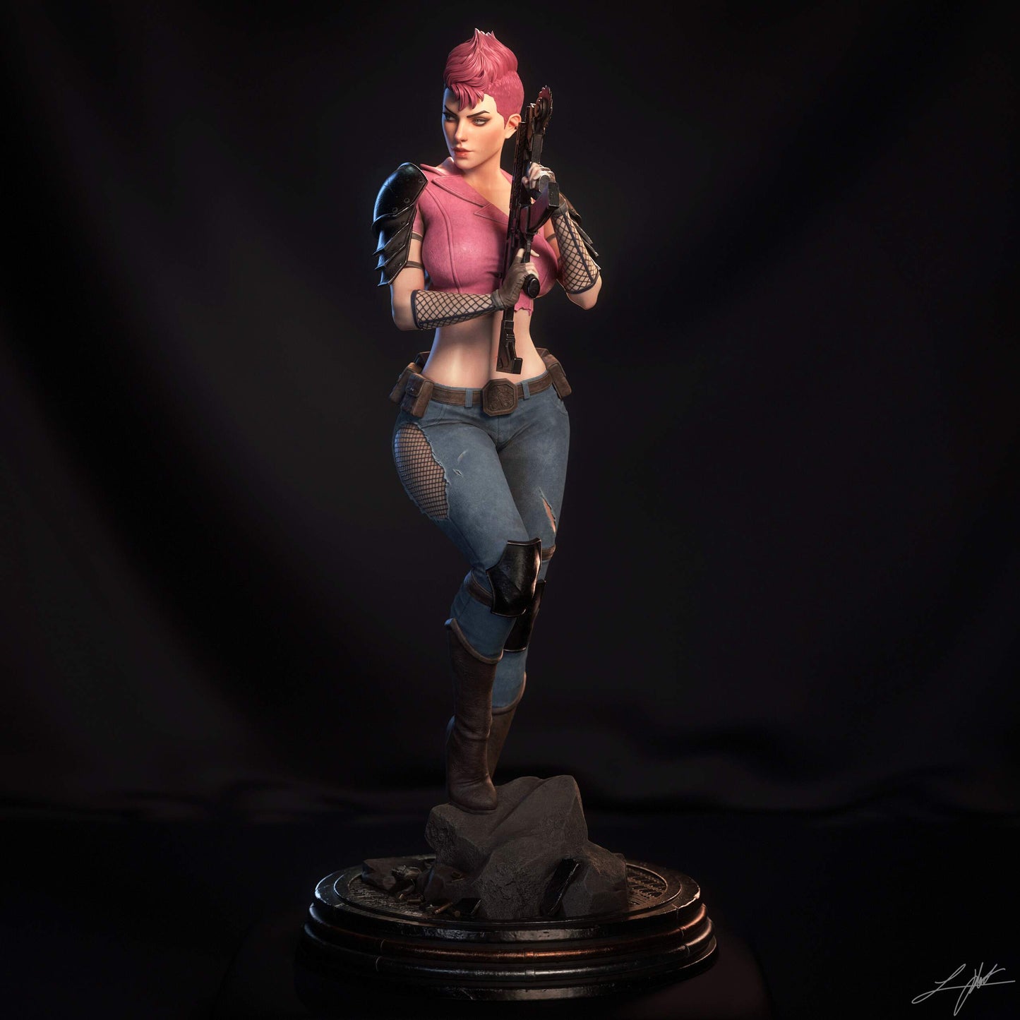 Zarana Statue 3D-Printed Kit