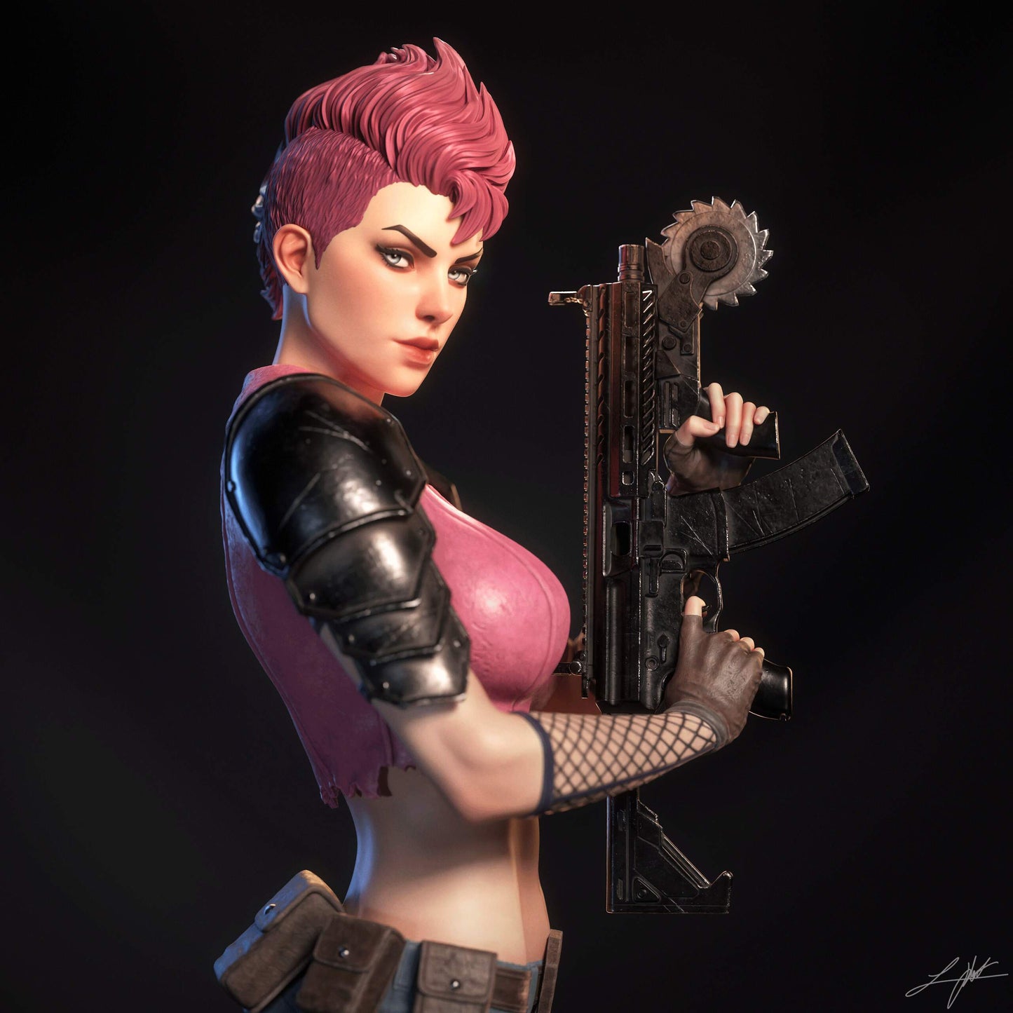Zarana Statue 3D-Printed Kit