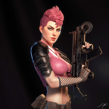 Zarana Statue 3D-Printed Kit