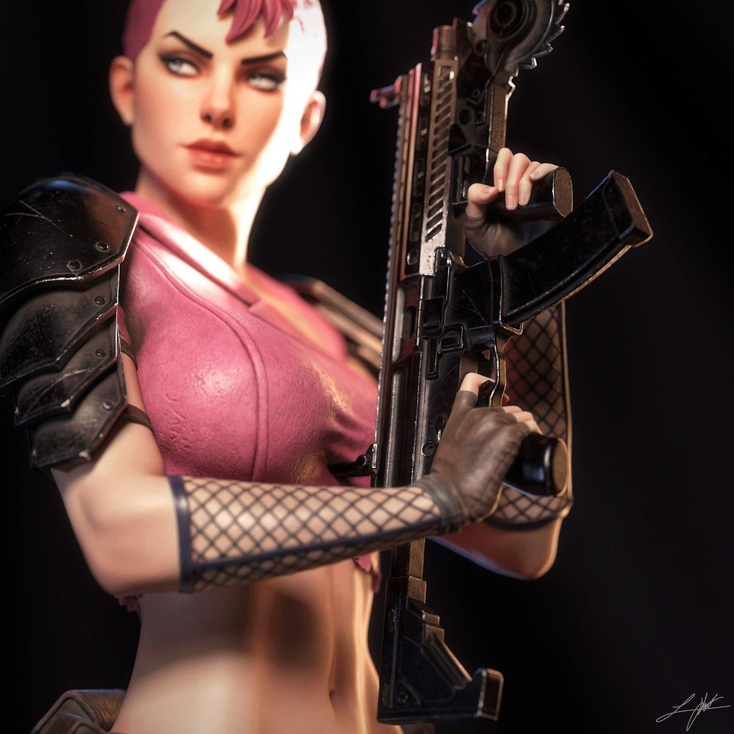 Zarana Statue 3D-Printed Kit