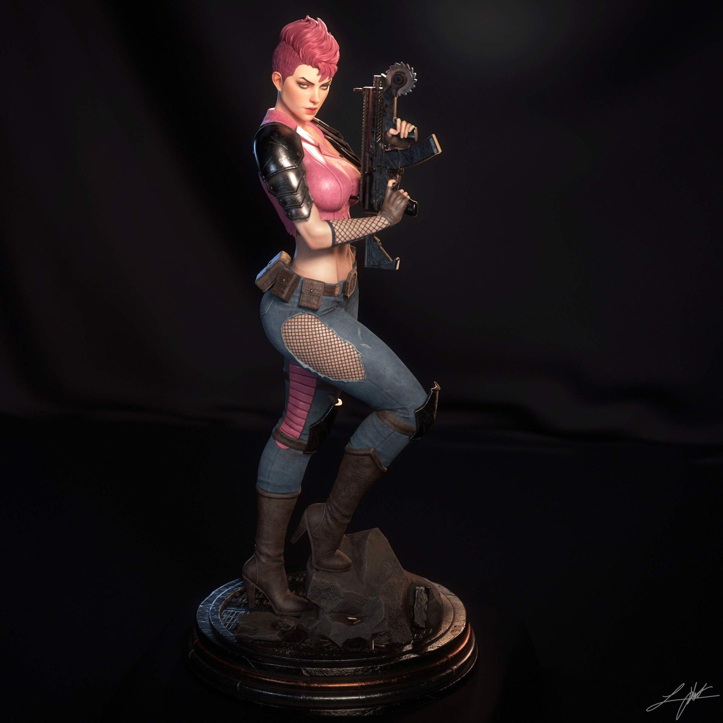 Zarana Statue 3D-Printed Kit