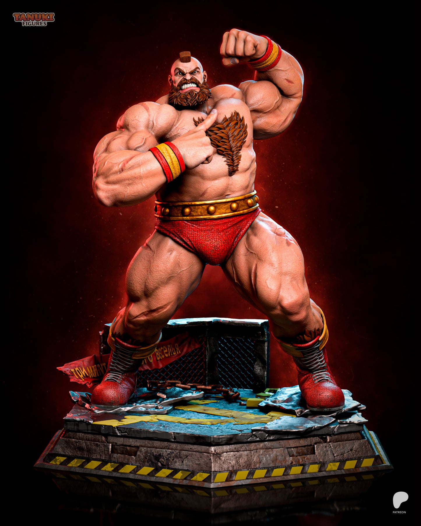 Zangief SF Statue
