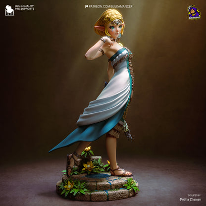 Zelda Statue 3D-Printed Kit