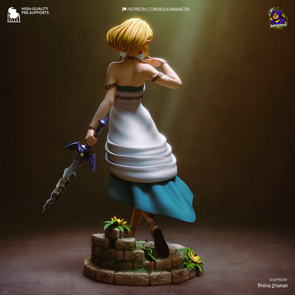 Zelda Statue 3D-Printed Kit