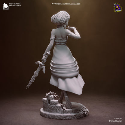 Zelda Statue 3D-Printed Kit