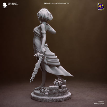 Zelda Statue 3D-Printed Kit