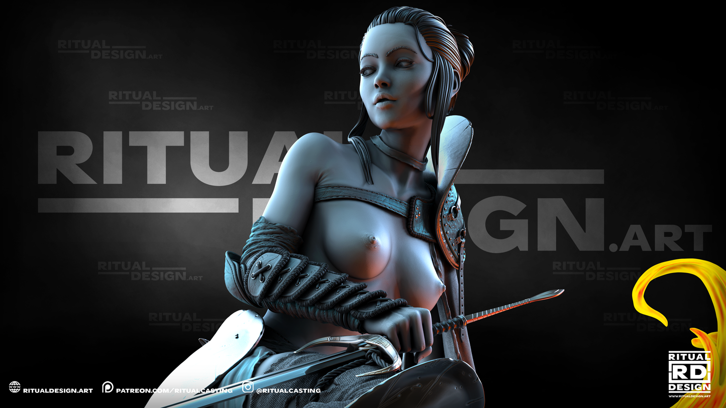 Alaya Statue 3D-Printed Kit