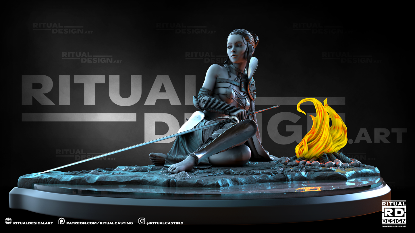 Alaya Statue 3D-Printed Kit