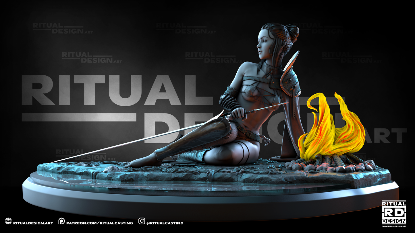 Alaya Statue 3D-Printed Kit