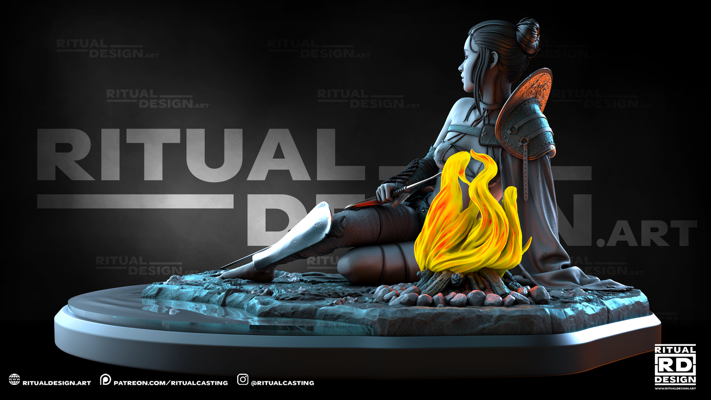Alaya Statue 3D-Printed Kit