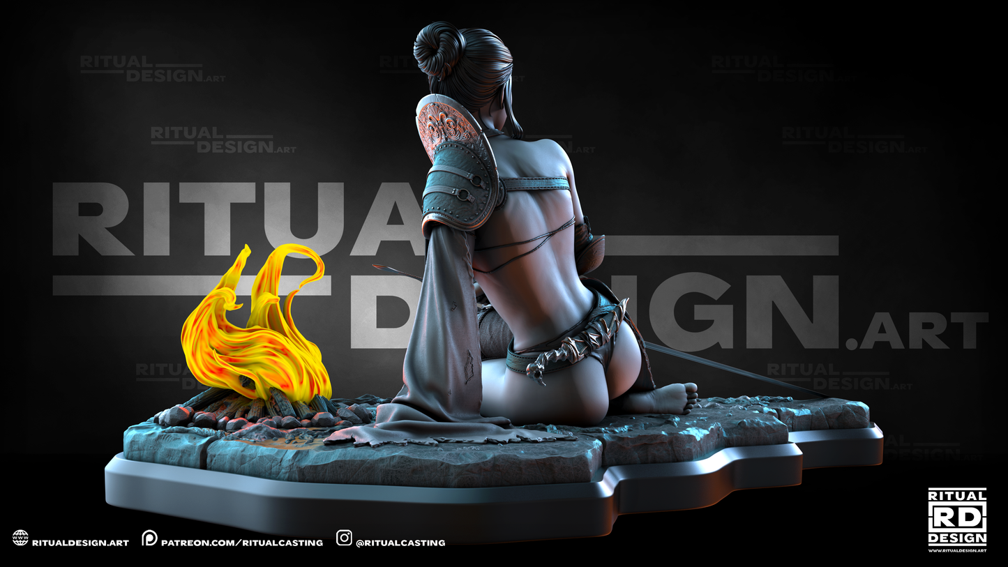 Alaya Statue 3D-Printed Kit