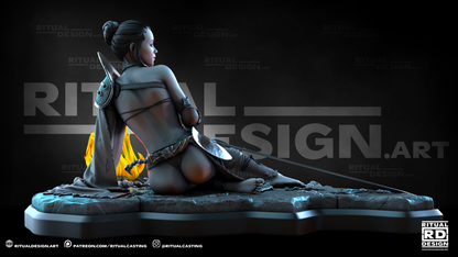 Alaya Statue 3D-Printed Kit