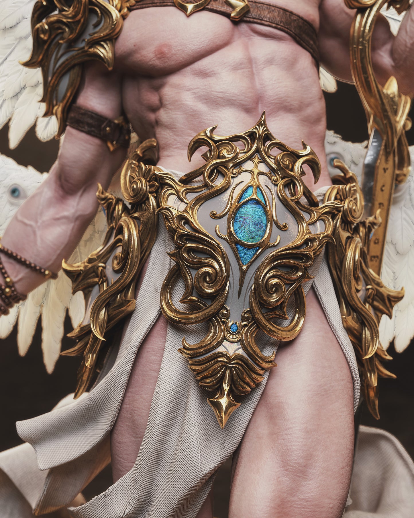 Cherubim Statue