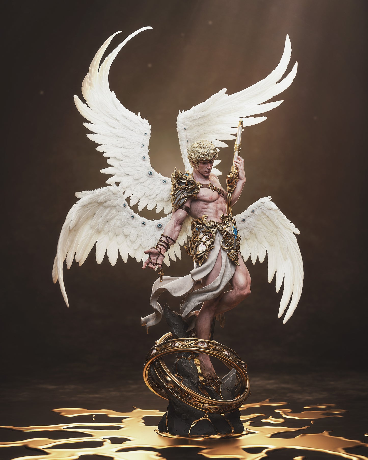 Cherubim Statue