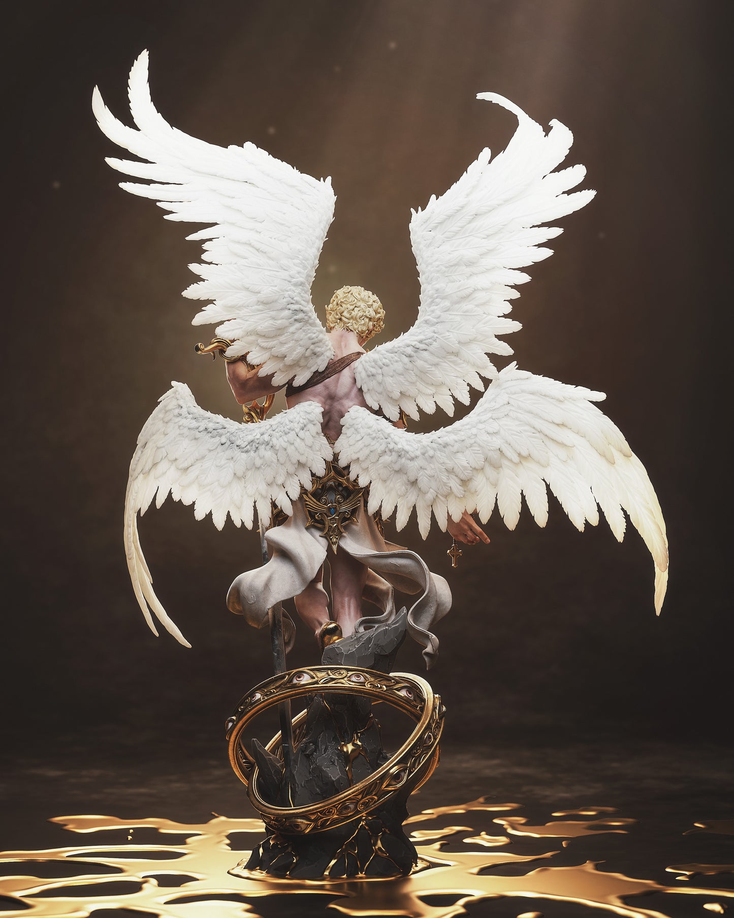 Cherubim Statue