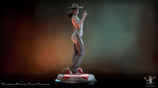 Inquisitor Anya Jaeger Statue NSFW