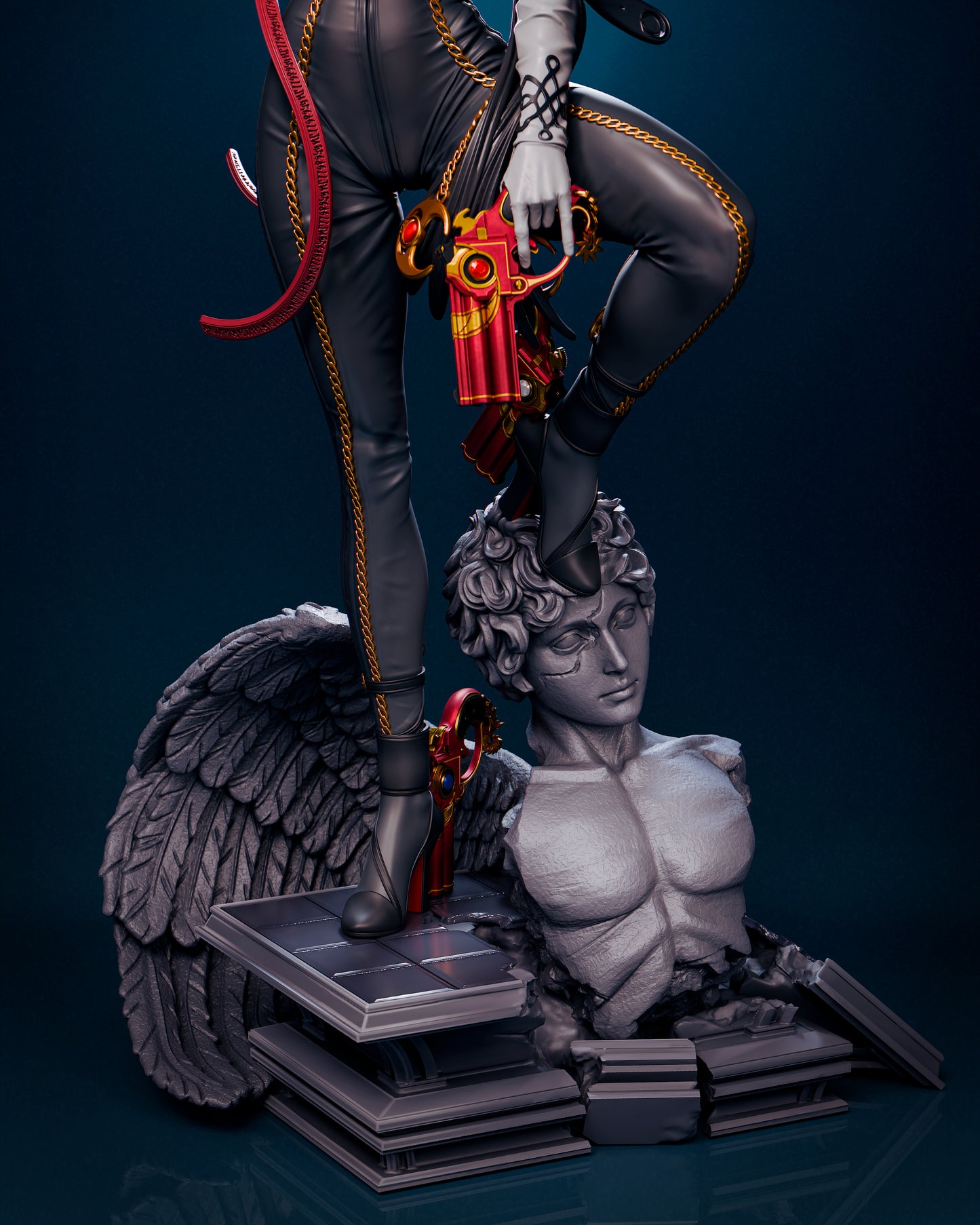 Bayonetta Statue