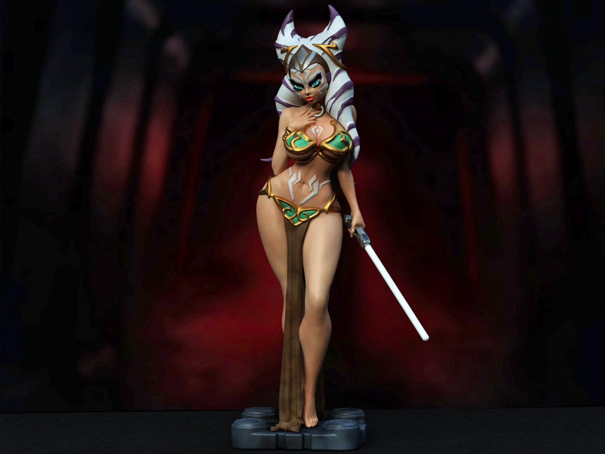 Ahsoka Statue 3D-Printed Kit