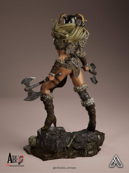 Ragna Stormborn Statue 3D-Printed Kit
