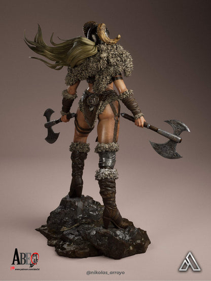 Ragna Stormborn Statue 3D-Printed Kit