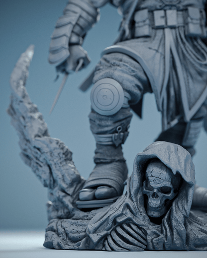 Last Ronin Statue 3D-Printed Kit