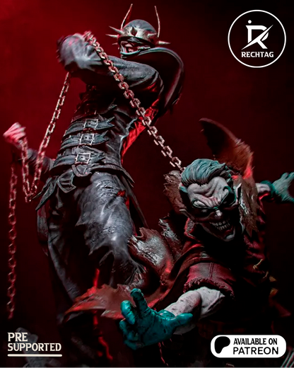 Batman Who Laughs Statue 3D-Printed Kit